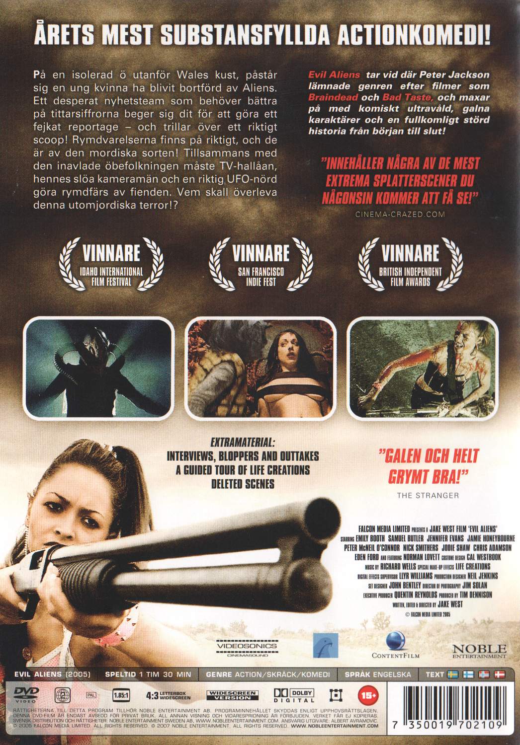 Evil Aliens (2005) DVD