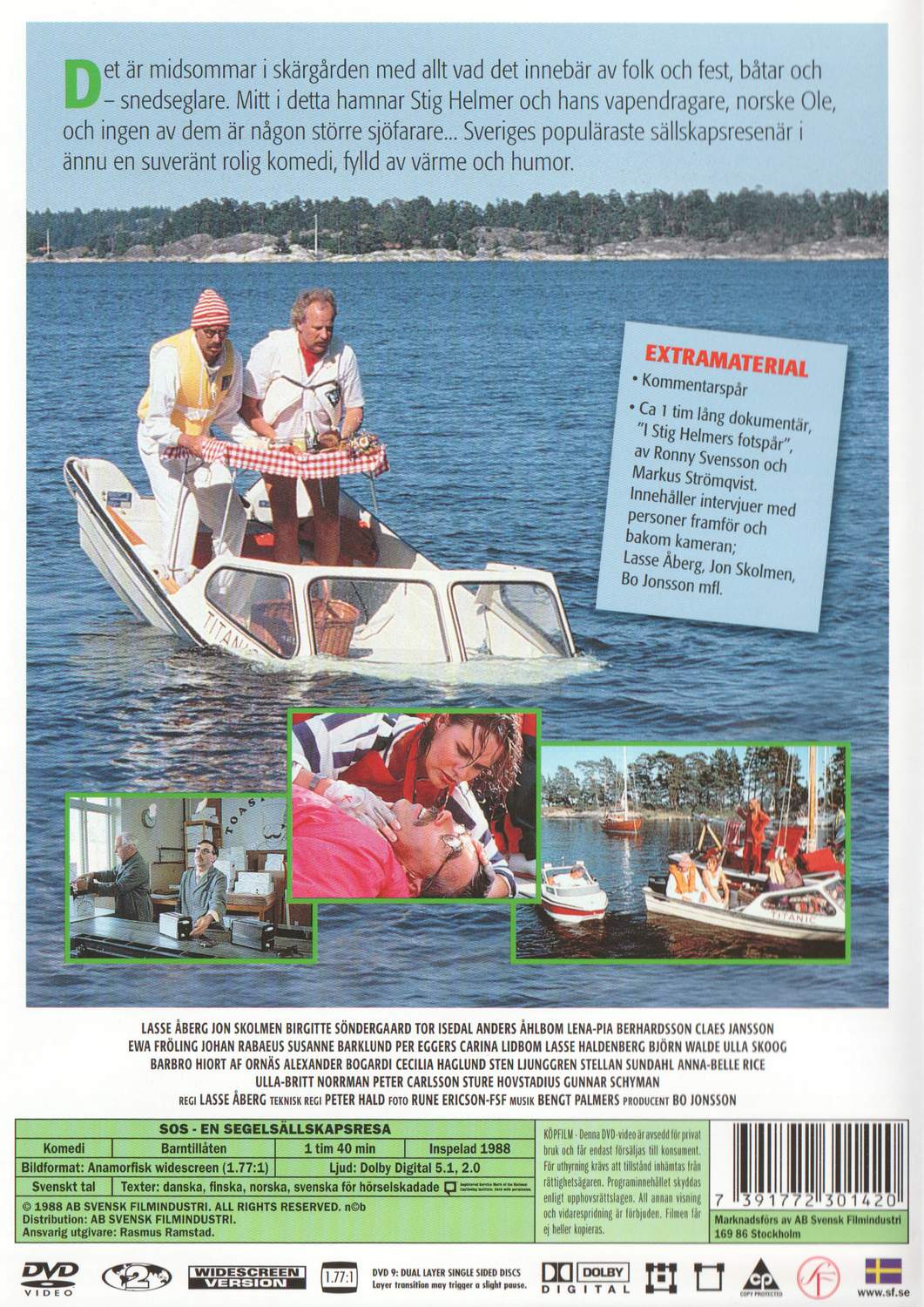 SOS En Segelsällskapsresa (1988) DVD