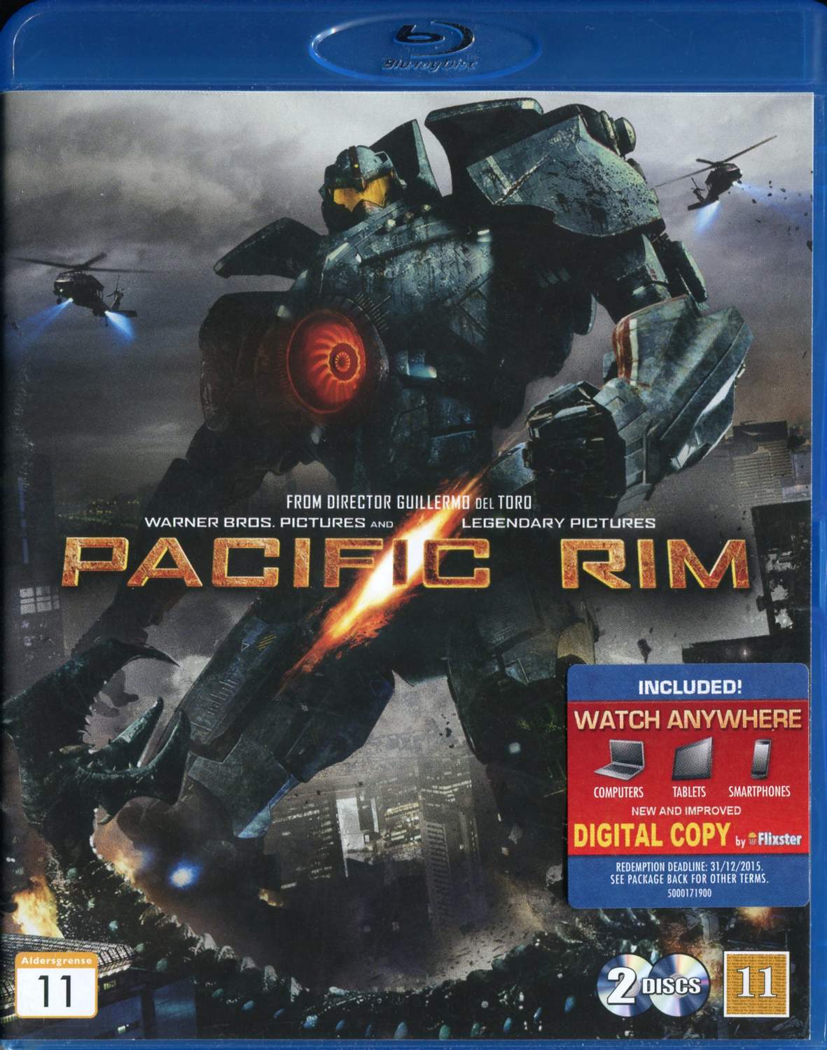 Pacific Rim (2013) Blu-ray