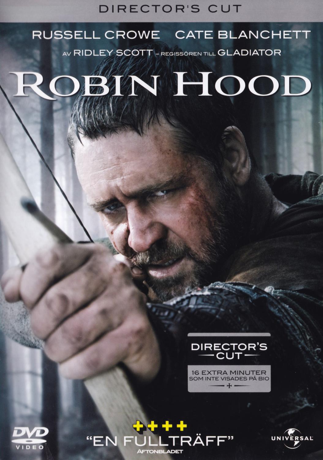 Robin Hood (2010) DVD, Director's Cut