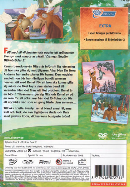 Brother Bear 2 (2006) DVD, Swedish Edition