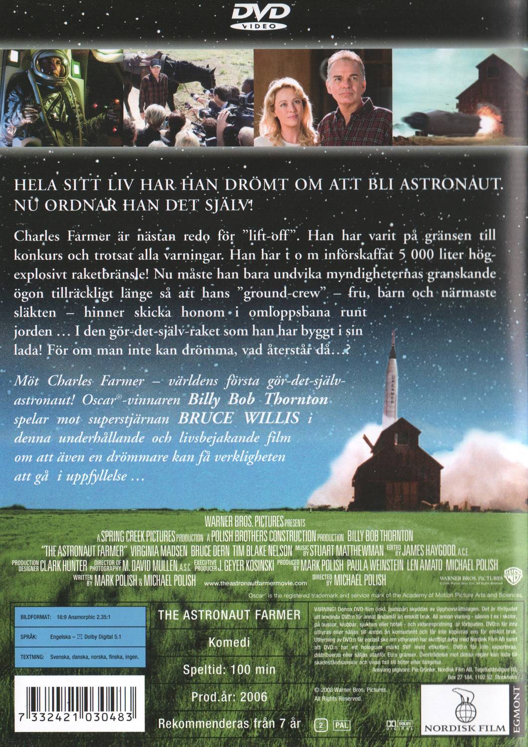 The Astronaut Farmer (2008) DVD