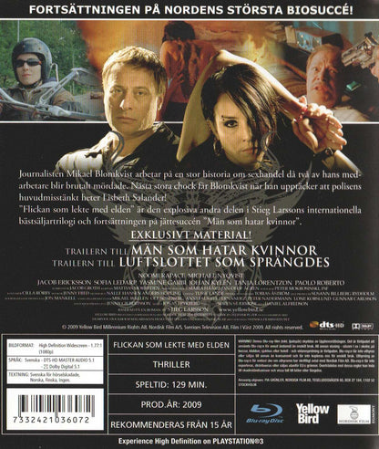 Flickan Som Lekte Med Elden (2009) Blu-ray