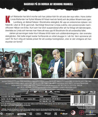 Wallander Den Orolige Mannen (2012) Blu-ray