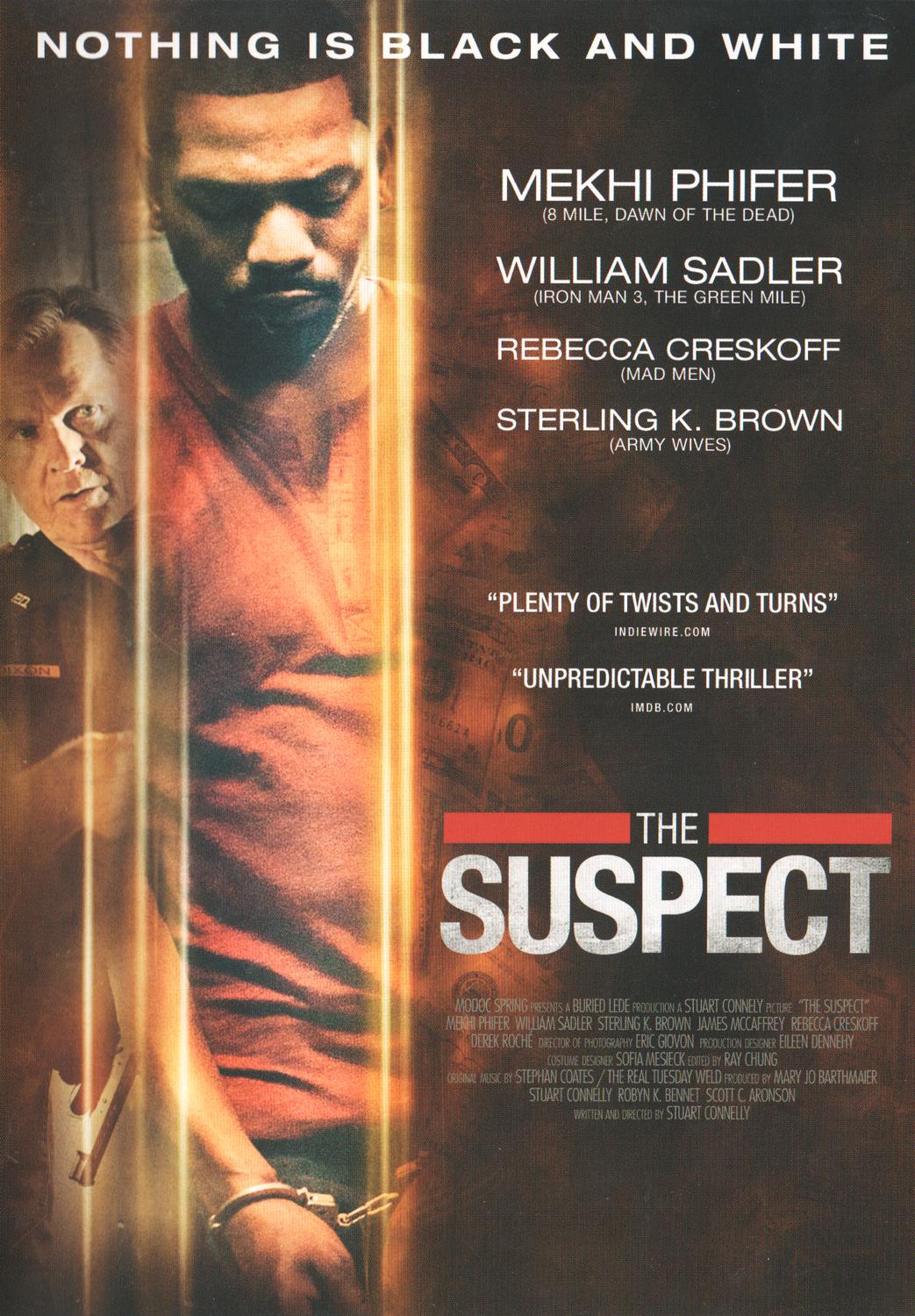 The Suspect (2013) DVD