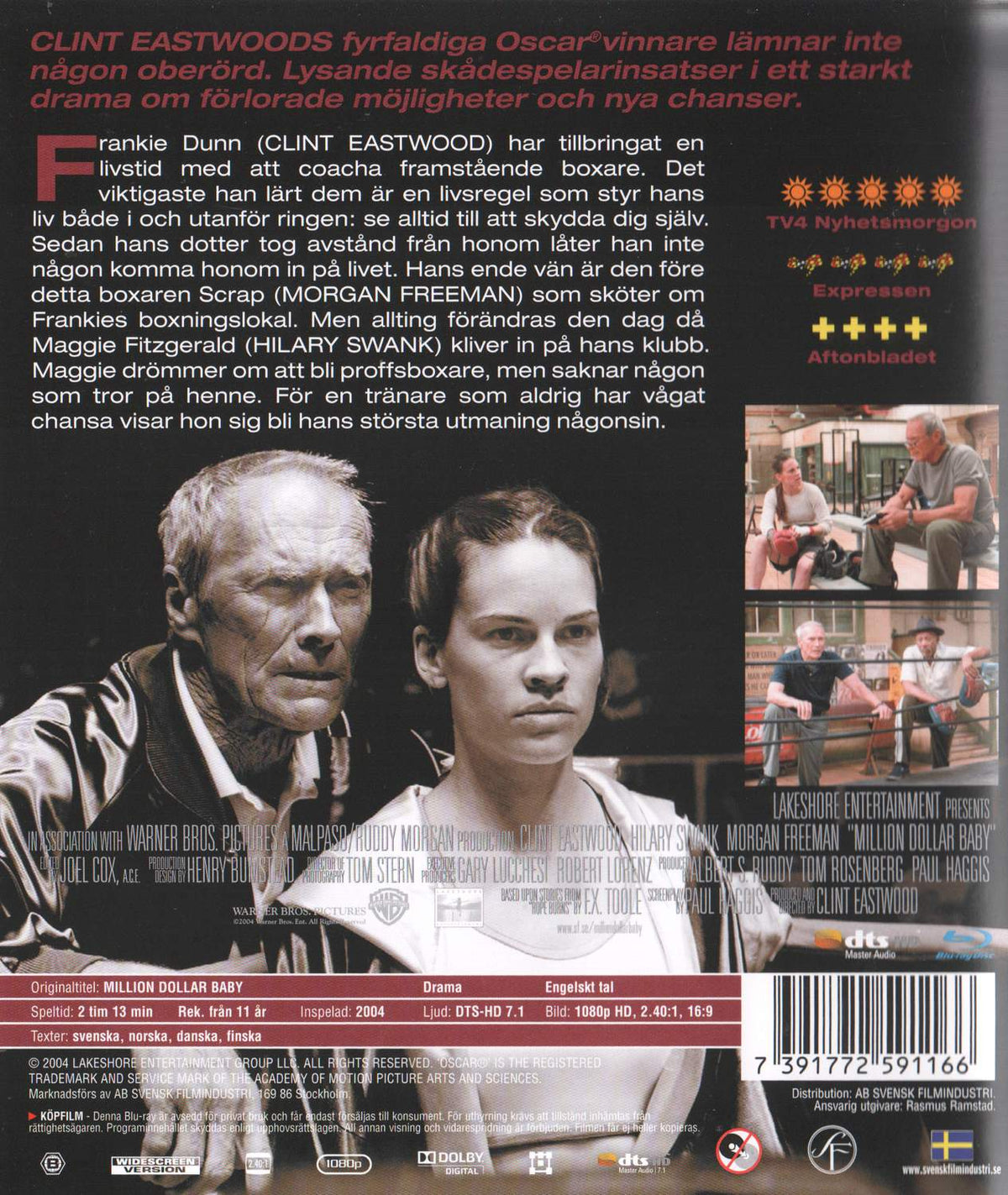 Million Dollar Baby (2004) Blu-ray