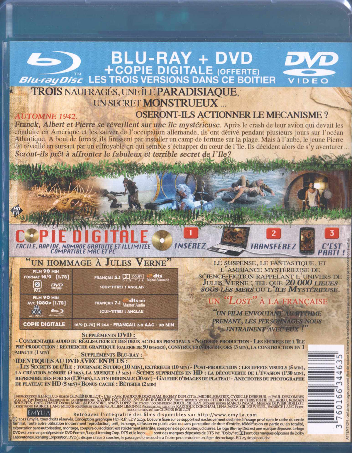 L'île (2011) Blu-ray