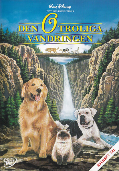 Homeward Bound The Incredible Journey (1993) DVD