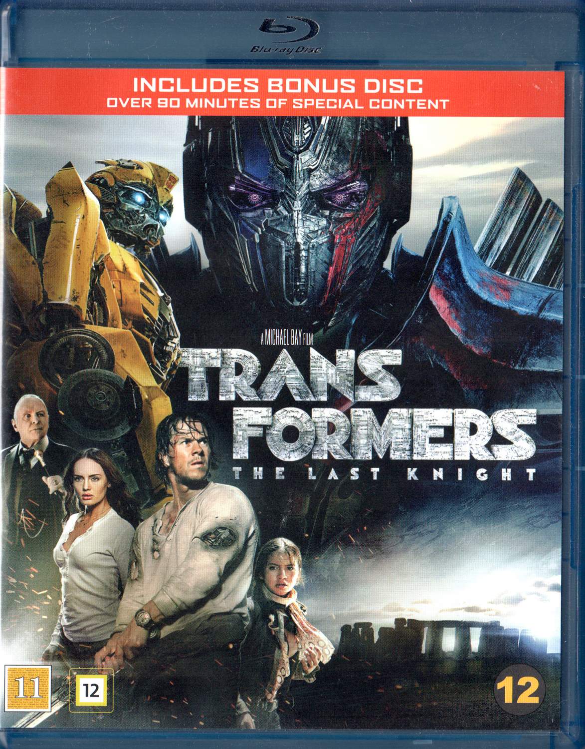 Transformers The Last Knight (2017) Blu-ray