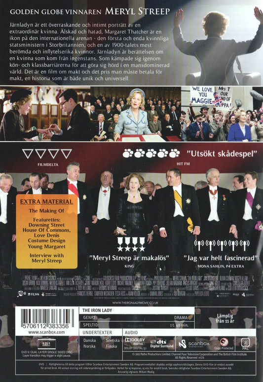 The Iron Lady (2011) DVD