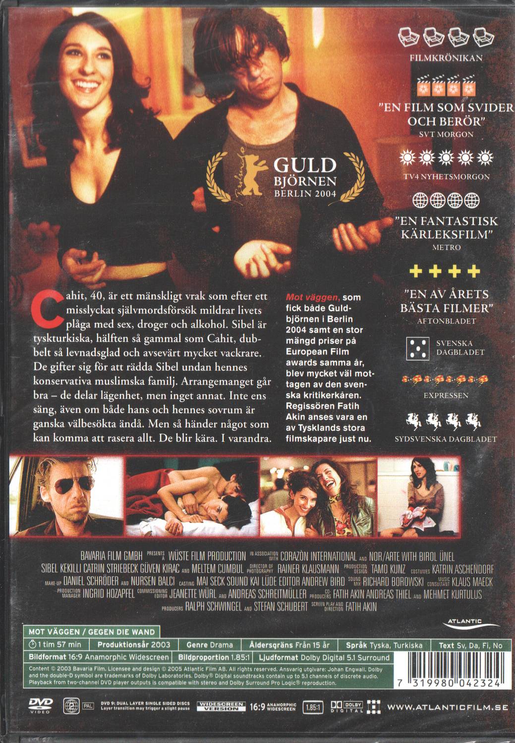 Gegen Die Wand (2003) DVD