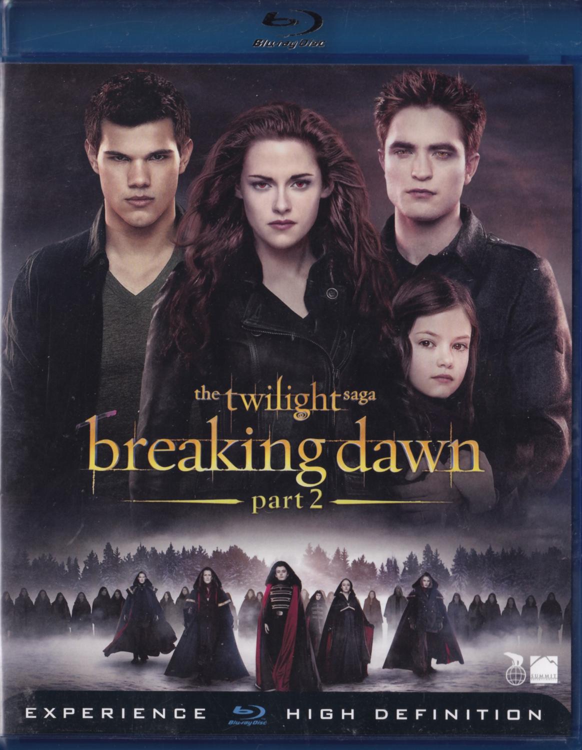 The Twilight Saga Breaking Dawn Part 2 (2012) Blu-ray