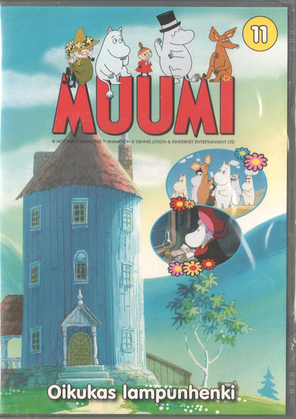 Muumi 11 Oikukas Lampunhenki (1990) DVD, Mumin
