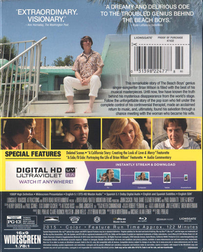 Love & Mercy (2015) Blu-ray