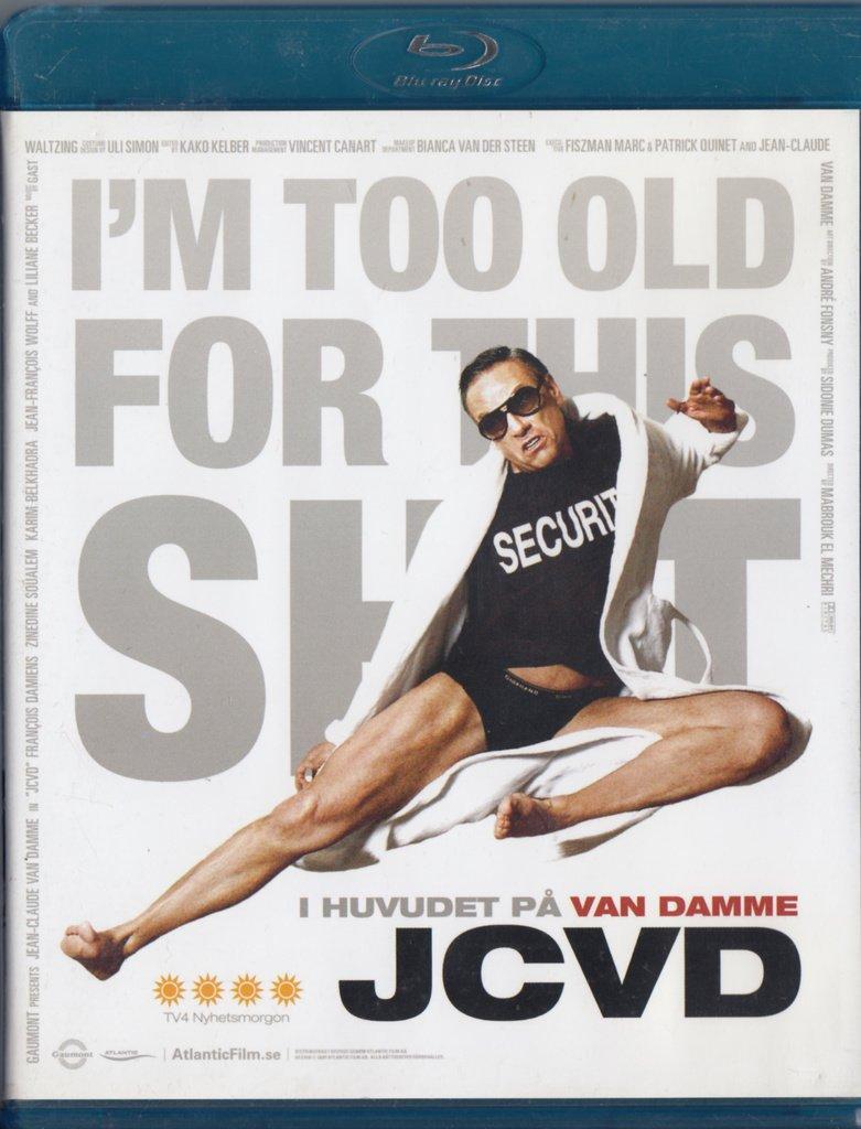 JCVD (2008) Blu-ray, Norwegian Edition