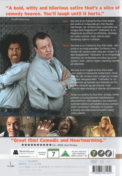 Cellmates (2013) DVD