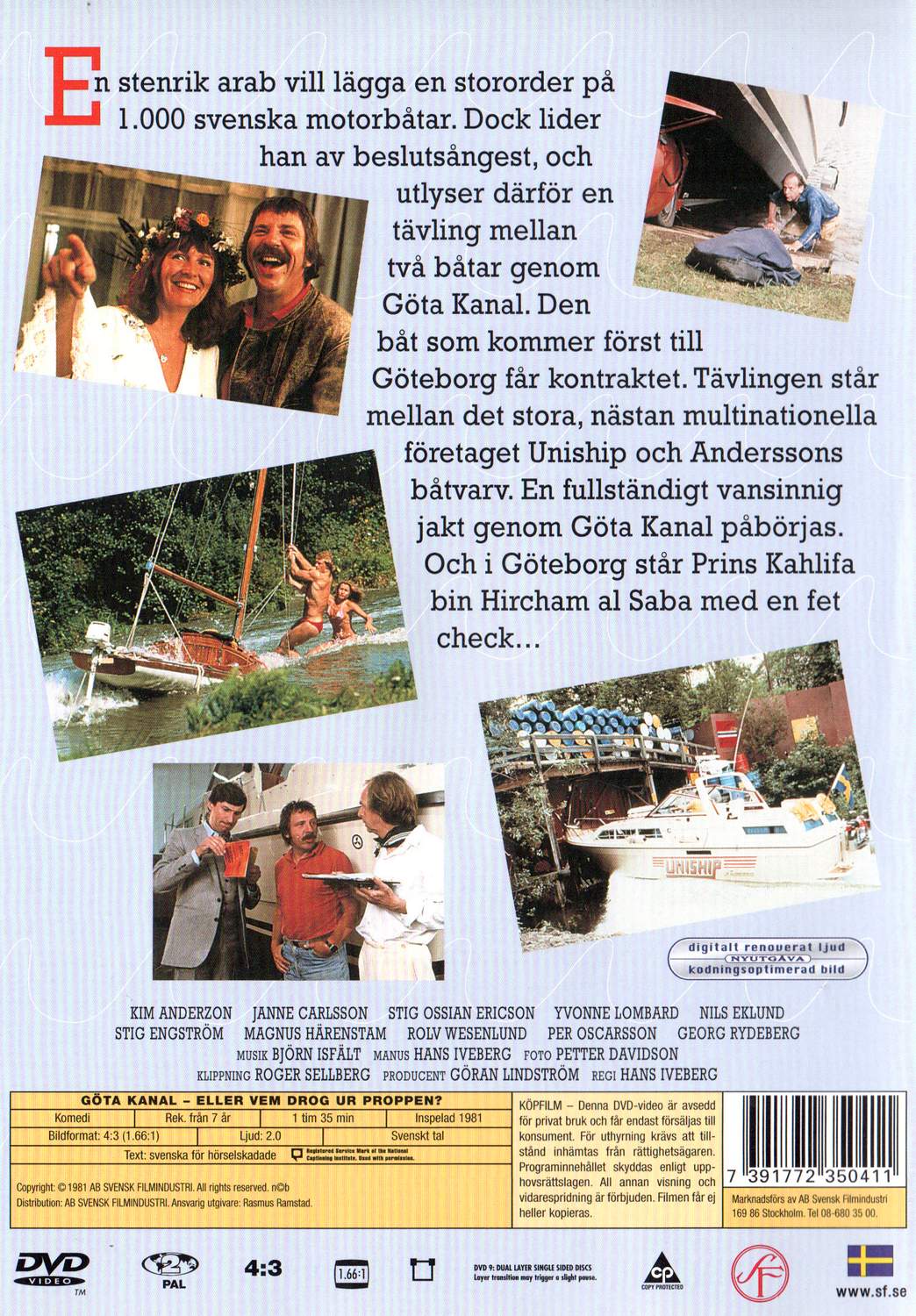 Göta Kanal (1981) DVD