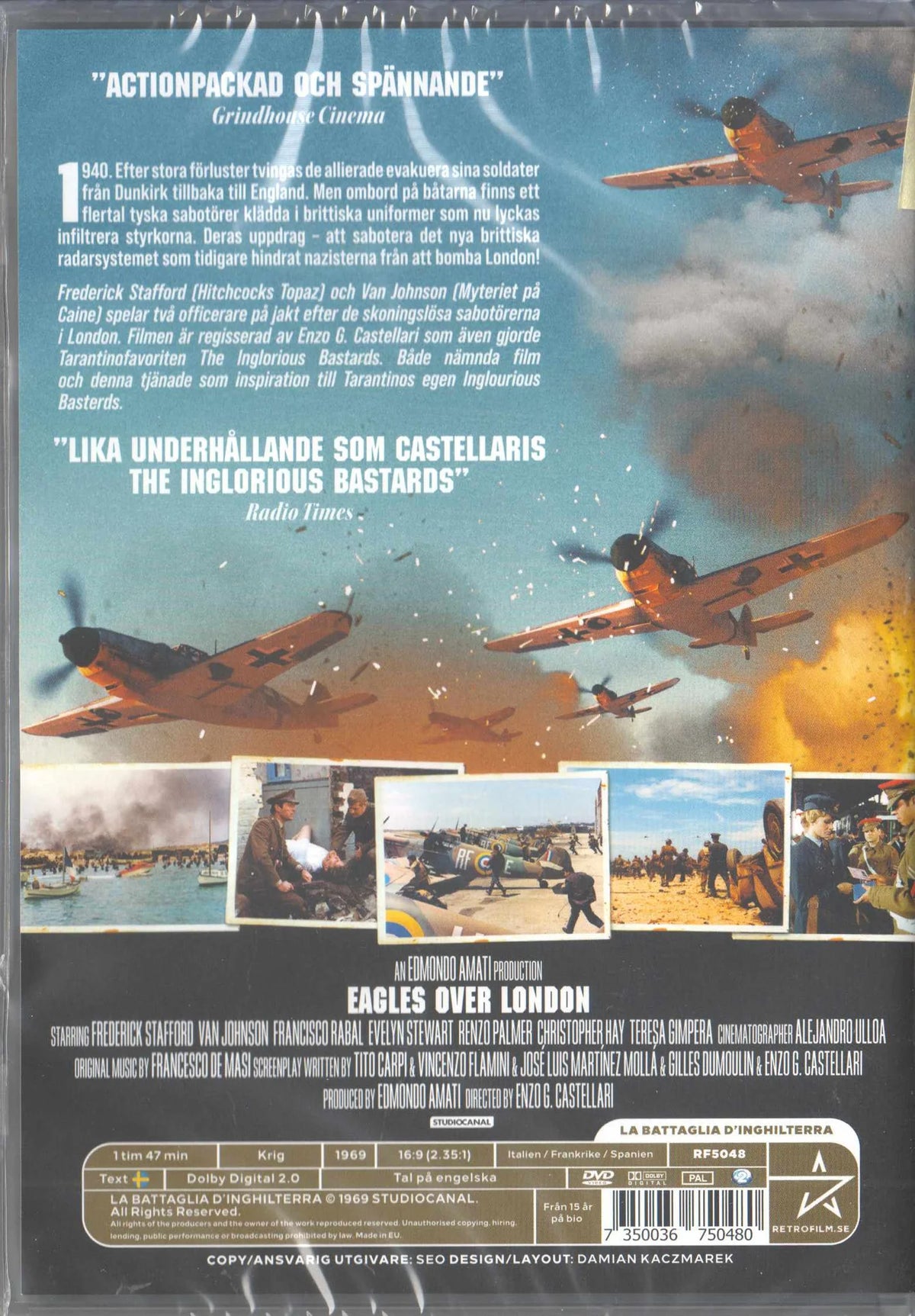 Eagles Over London (1969) DVD