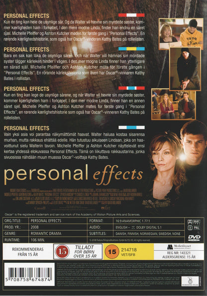 Personal Effects (2008) DVD