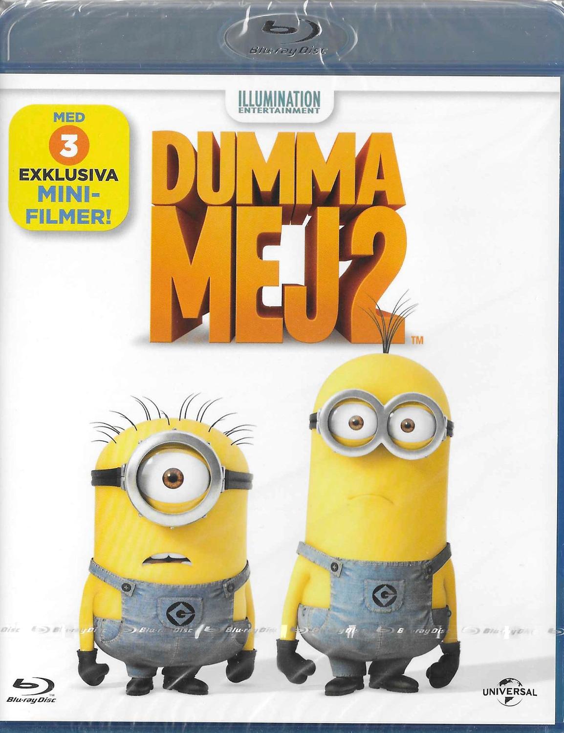 Dumma Mej 2 / Despicable Me 2 (2013) Blu-ray