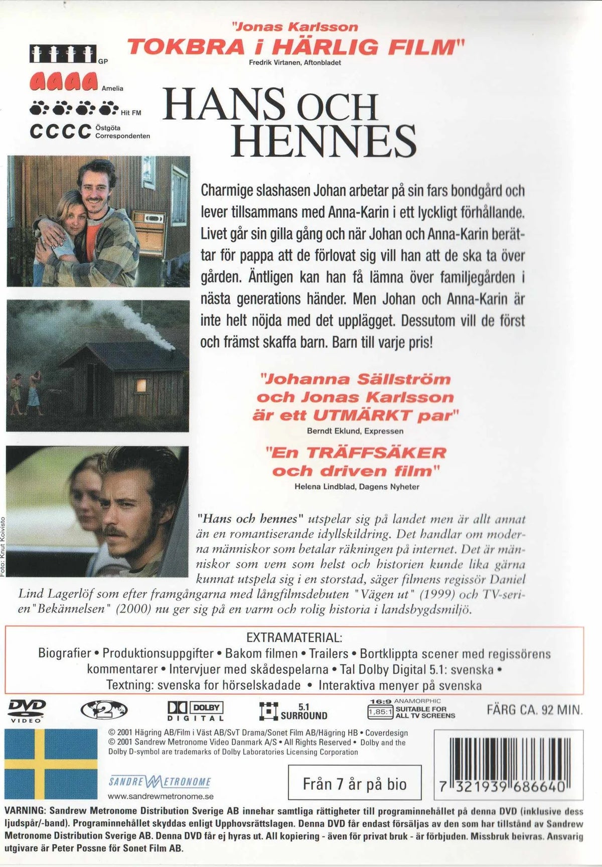 Hans Och Hennes (2001) DVD