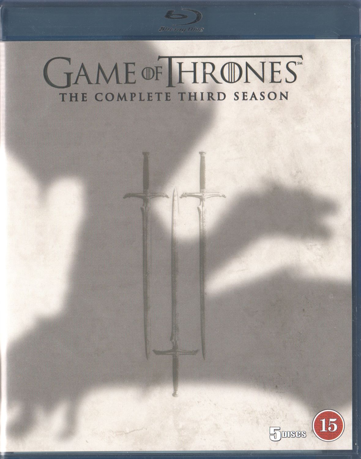 Game of Thrones The Complete Third Season Blu-ray