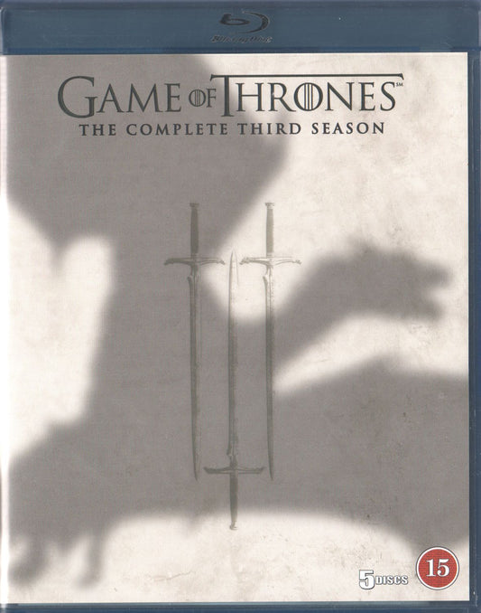 Game of Thrones The Complete Third Season Blu-ray