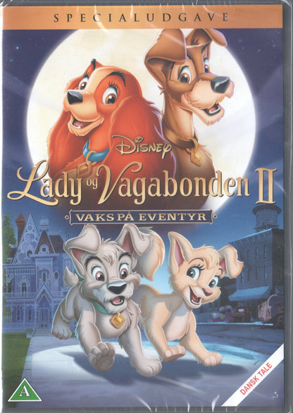 Lady and the Tramp 2 Scamp's Adventure (1998) DVD, Danish Edition
