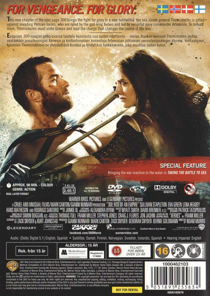 300 Rise of an Empire (2014) DVD