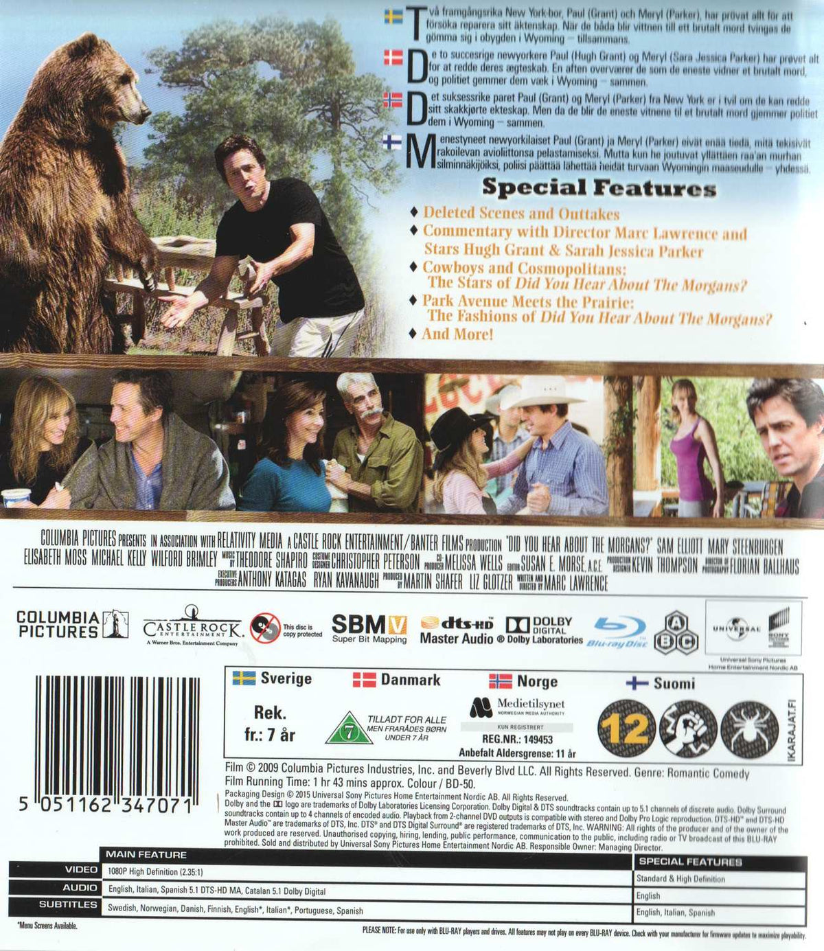 Did You Hear About the Morgans? (2009) Blu-ray