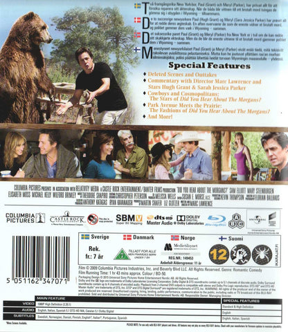 Did You Hear About the Morgans? (2009) Blu-ray