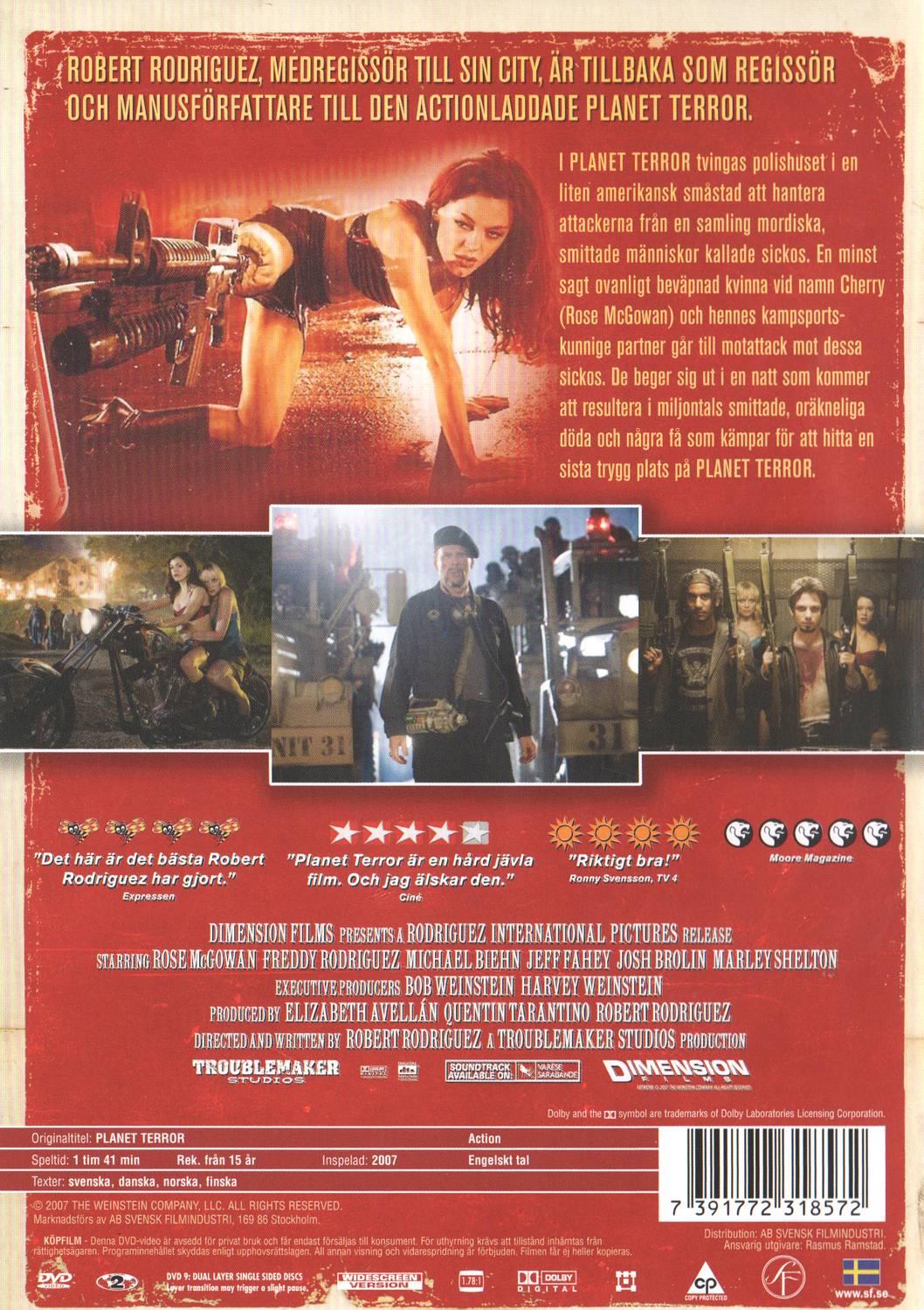 Planet Terror (2007) DVD