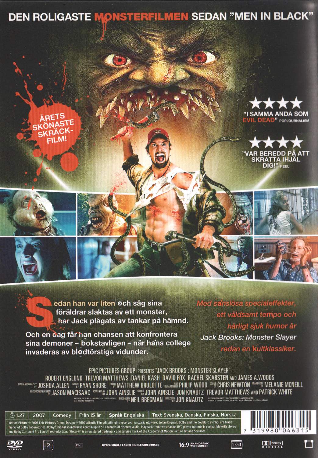 Jack Brooks Monster Slayer (2007) DVD