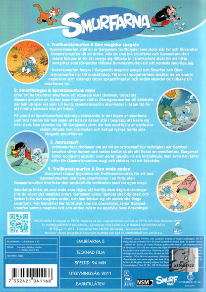 Smurfarna 5 Smurfkungen (2011) DVD
