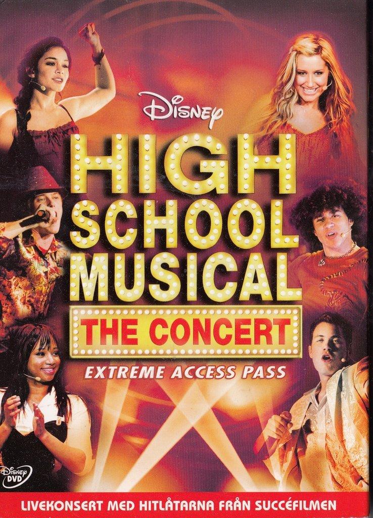 High School Musical The Concert (2007) DVD, Swedish Edition