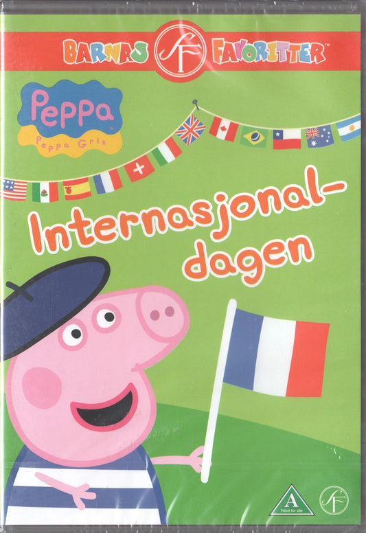 Peppa Pig International Day (2009) DVD, Norwegian Edition