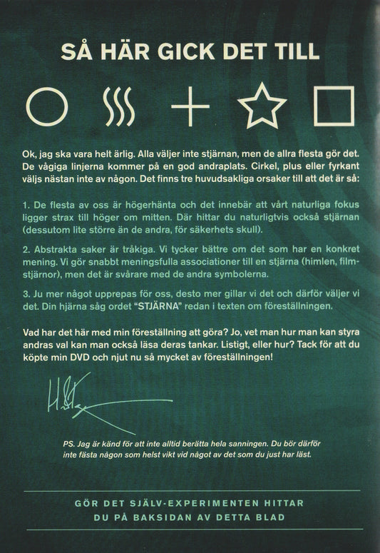 Henrik Fexeus SinnesCirkus (2011) DVD