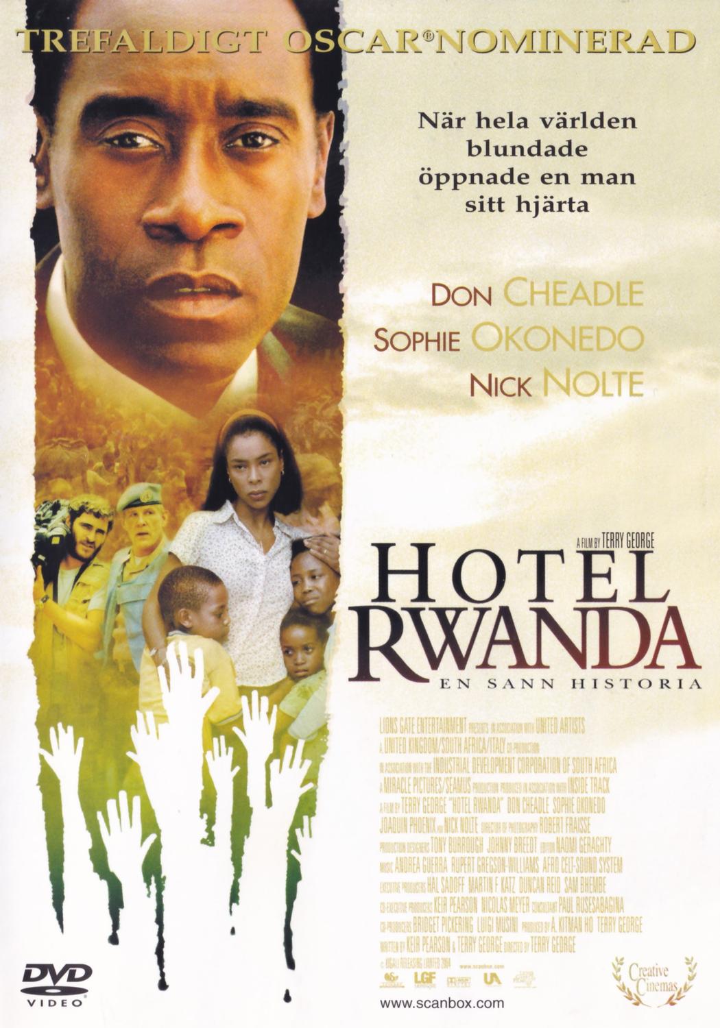 Hotel Rwanda (2004) DVD