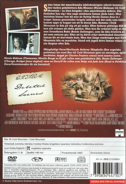 Cold Mountain (2003) DVD