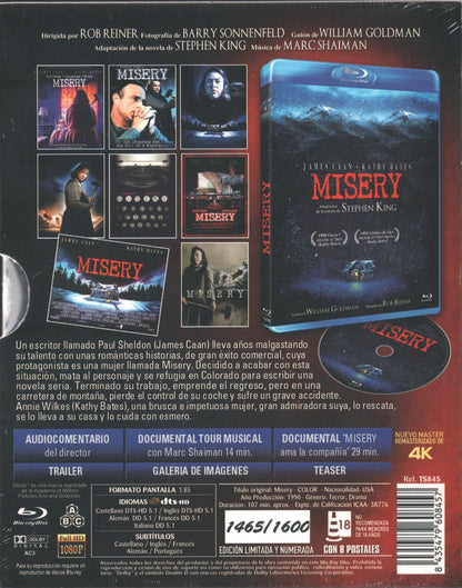 Misery (1990) Blu-ray, Limited Edition
