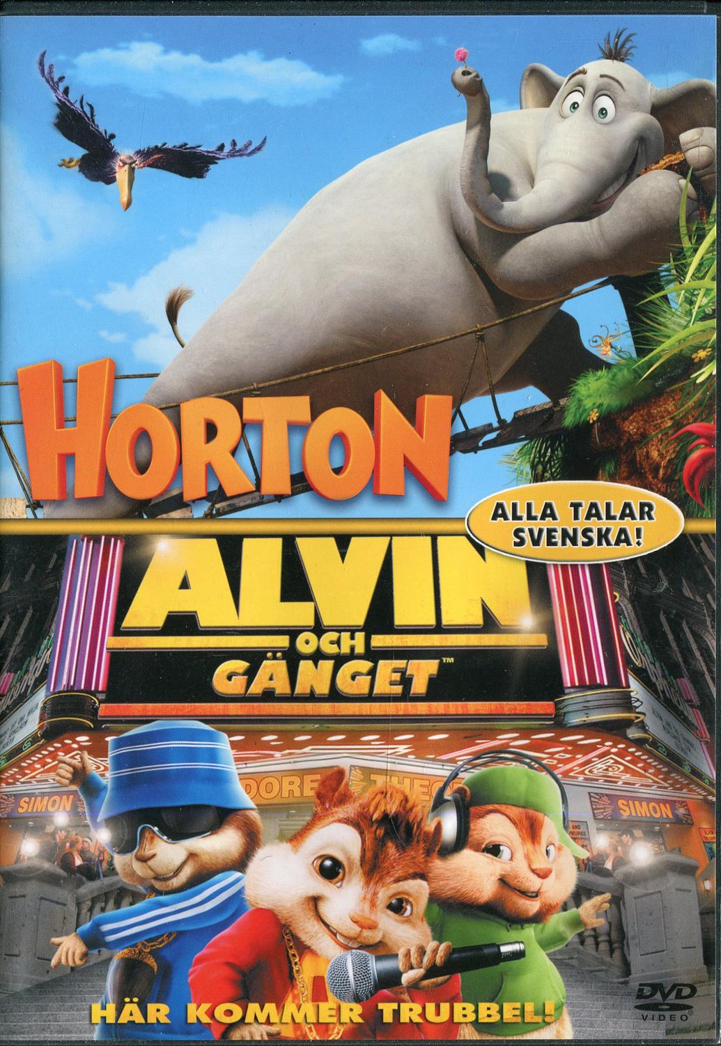 Horton 2008 & Alvin and the Chimpunks 2007 (2007) DVD