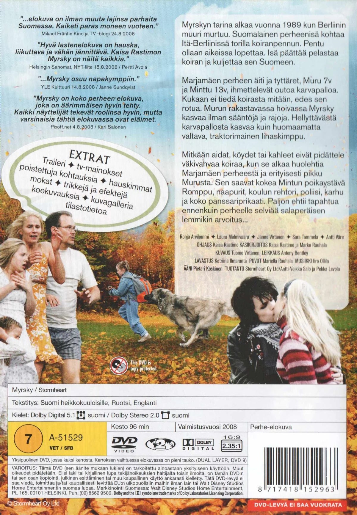 Myrsky / Stormheart (2008) DVD