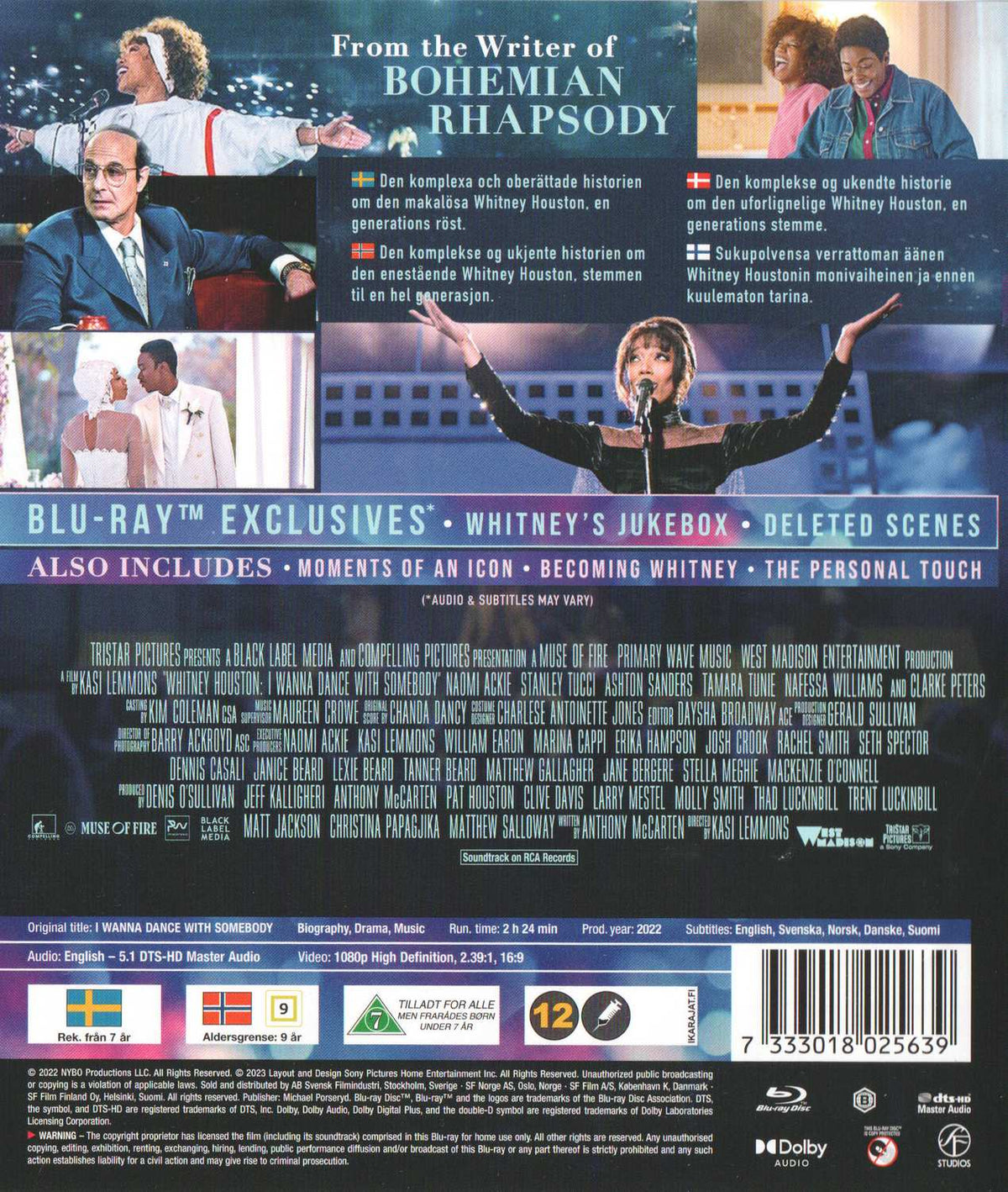 I Wanna Dance With Somebody (2022) Blu-ray
