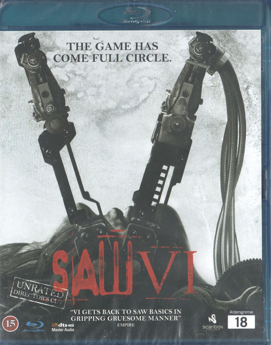 Saw VI (2009) Blu-ray, Unrated Director's Cut