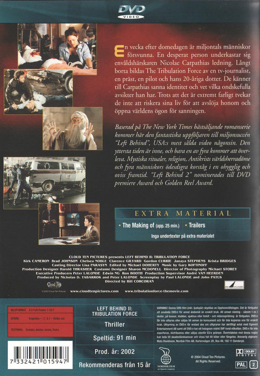 Left Behind 2 (2002) DVD