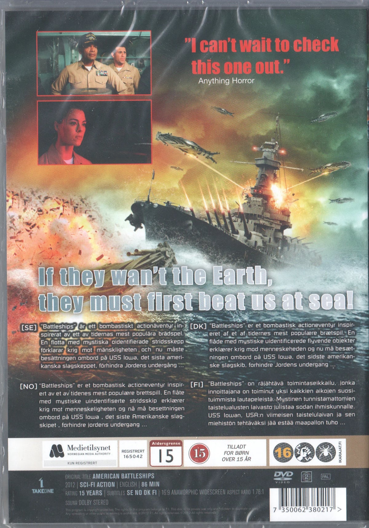 American Battleship (2012) DVD