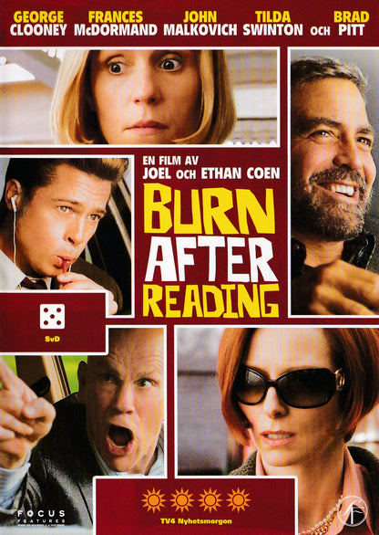 Burn After Reading (2008) DVD