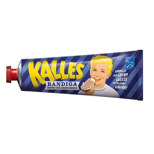 Kalles Randiga Kaviar Caviar & Creme Cheese 285 gram