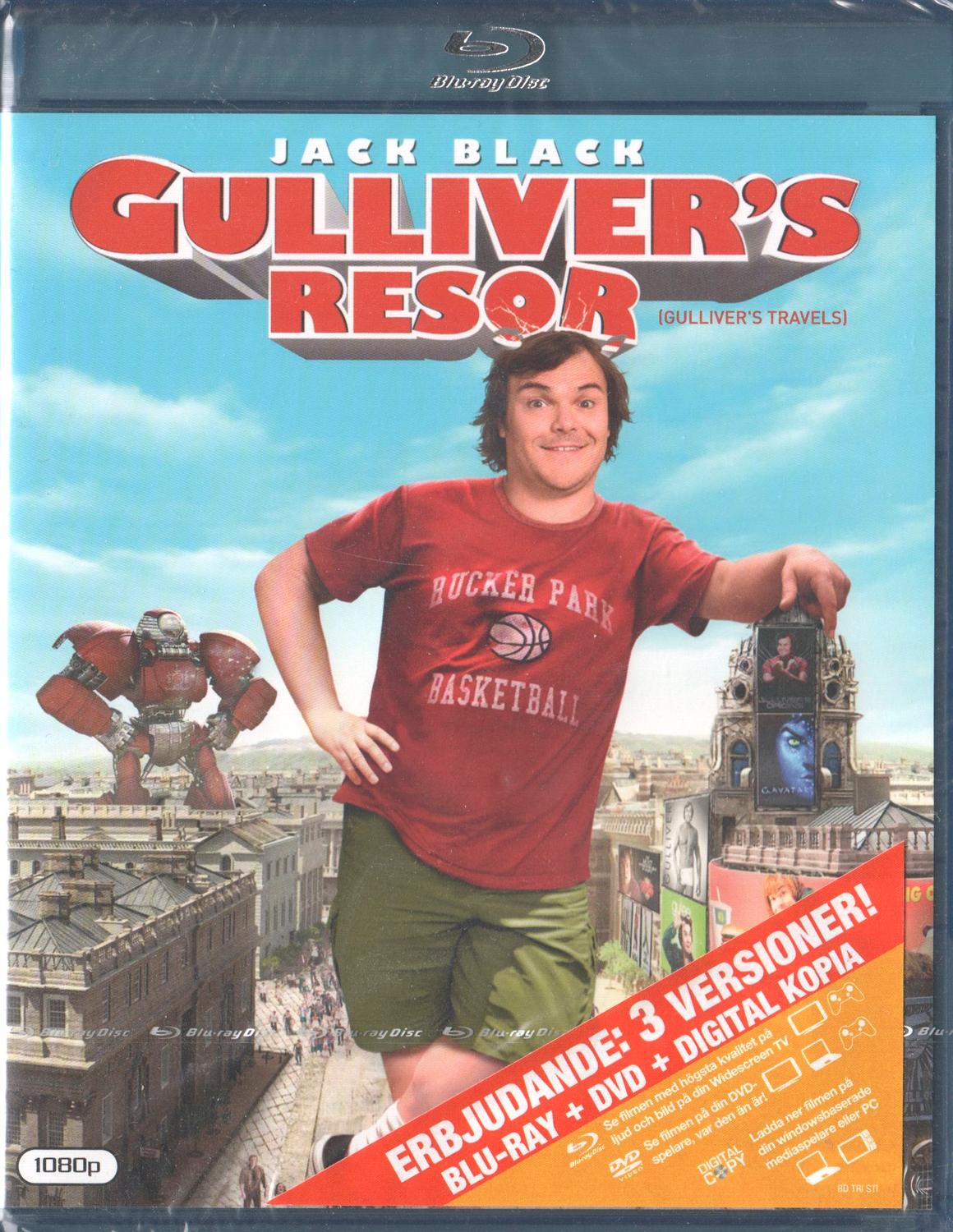 Gulliver's Travels (2010) Blu-ray