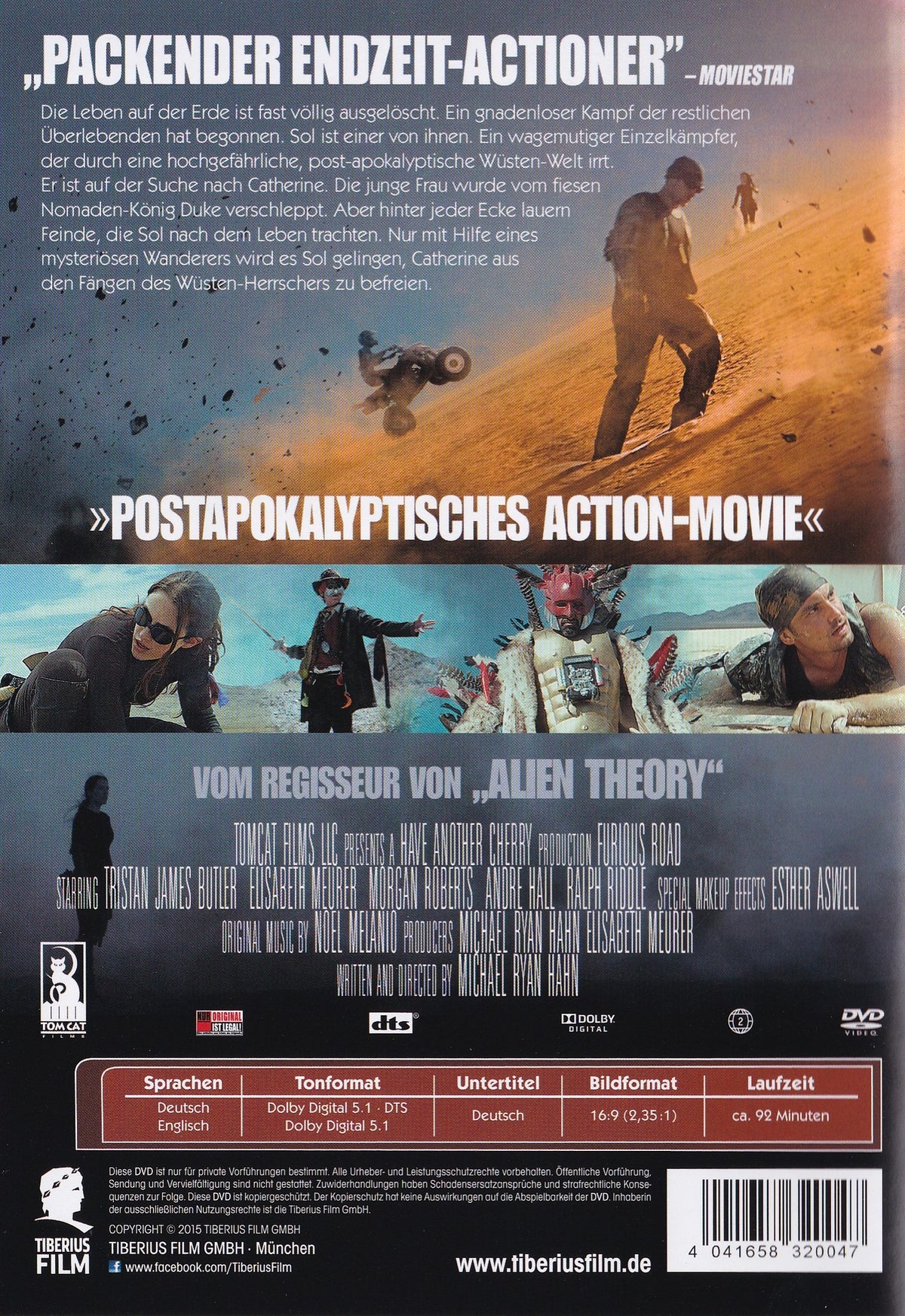 Furious Road (2013) DVD